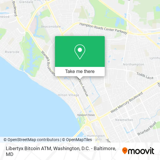 Libertyx Bitcoin ATM map