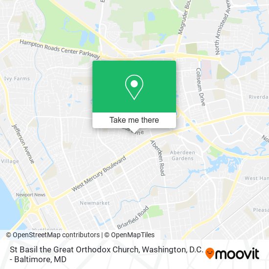 St Basil the Great Orthodox Church map