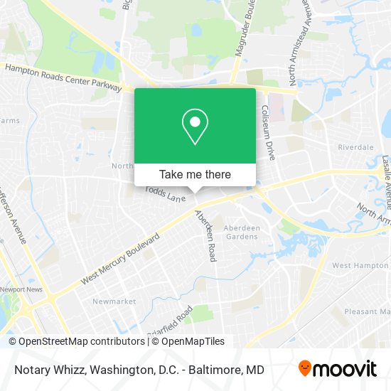 Mapa de Notary Whizz