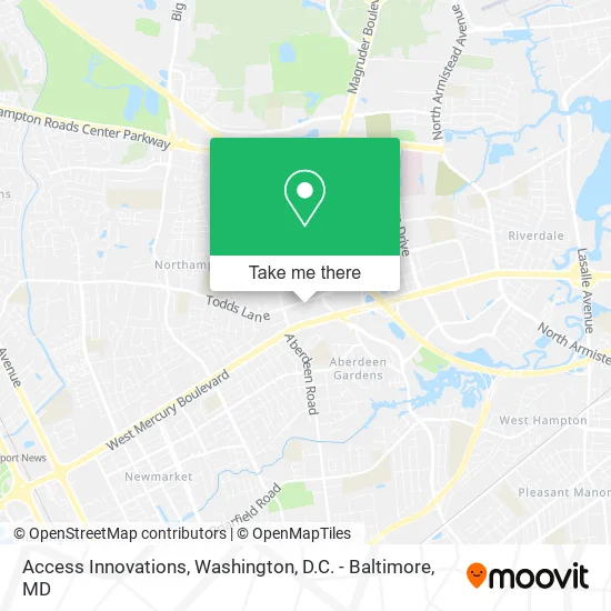 Access Innovations map