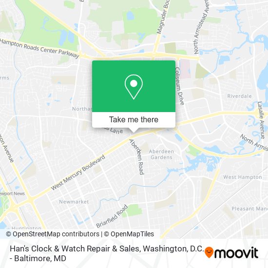 Mapa de Han's Clock & Watch Repair & Sales