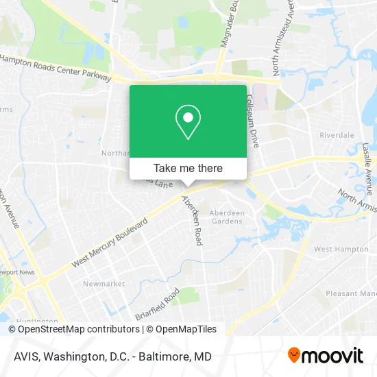 AVIS map