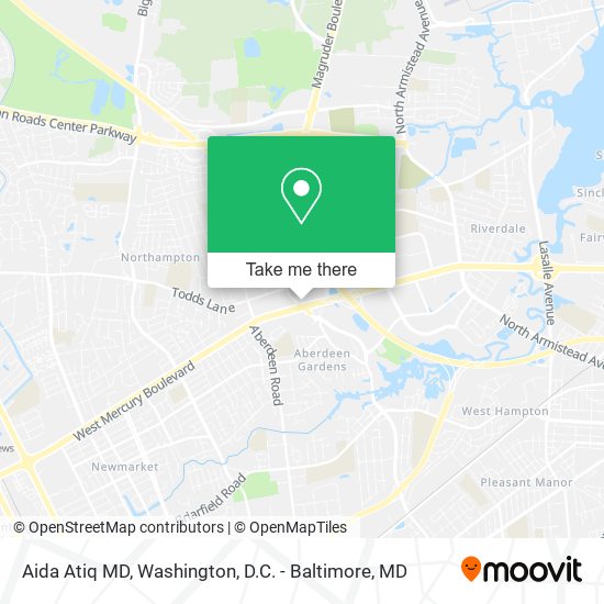 Aida Atiq MD map