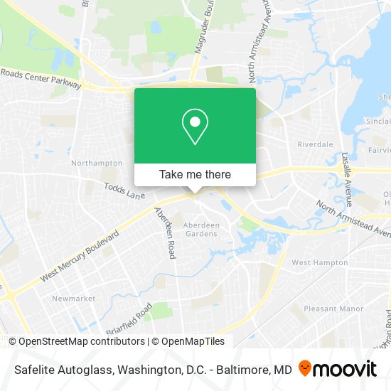 Mapa de Safelite Autoglass