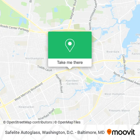 Safelite Autoglass map