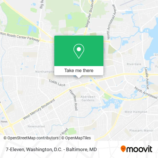 7-Eleven map