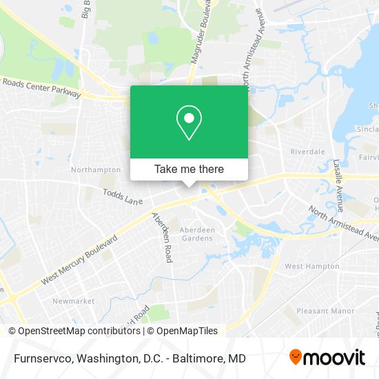 Furnservco map