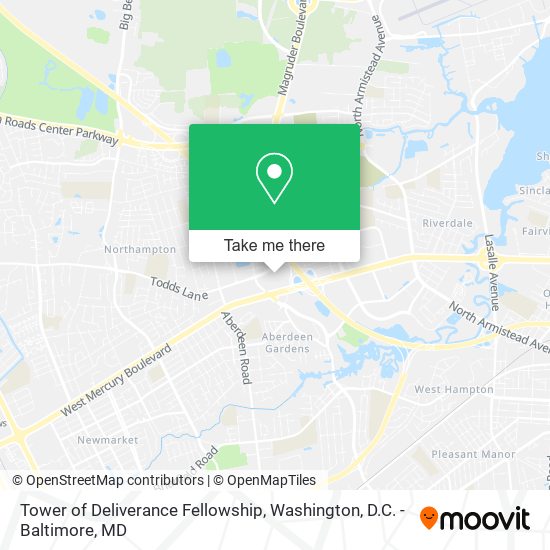 Tower of Deliverance Fellowship map