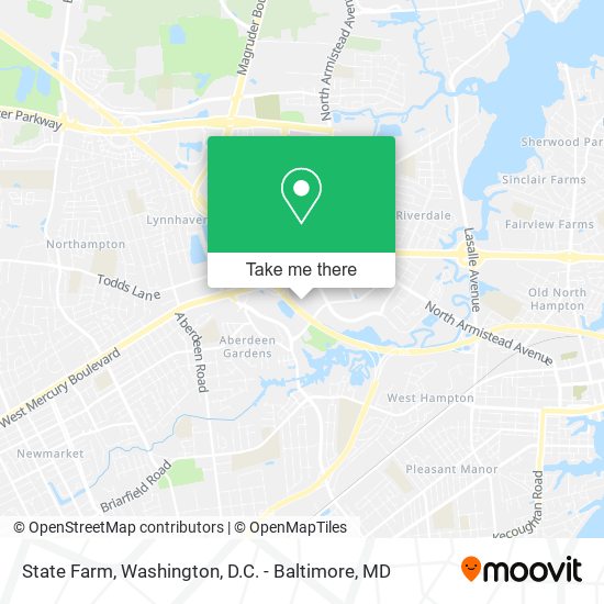 Mapa de State Farm
