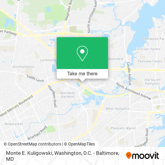 Monte E. Kuligowski map