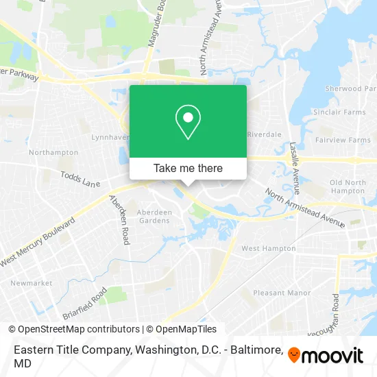 Eastern Title Company map