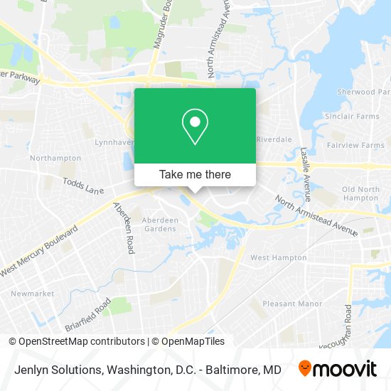 Mapa de Jenlyn Solutions