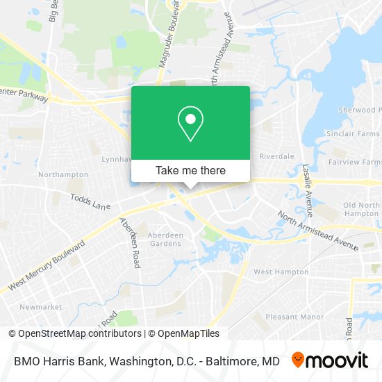 BMO Harris Bank map