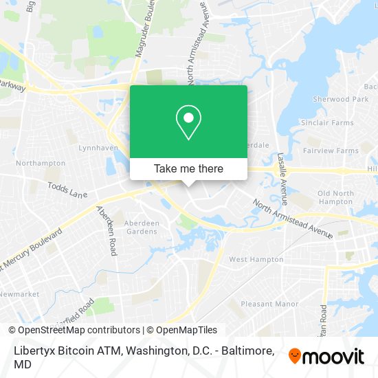 Libertyx Bitcoin ATM map