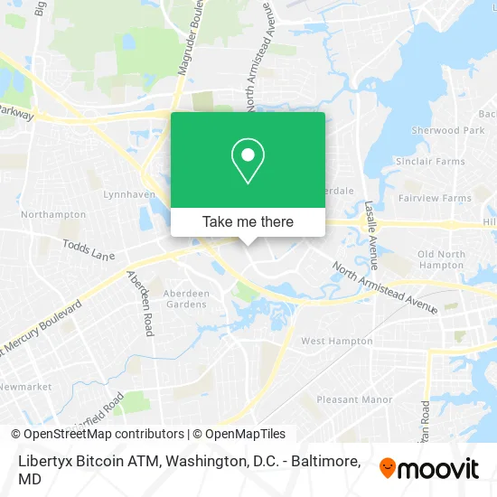 Libertyx Bitcoin ATM map