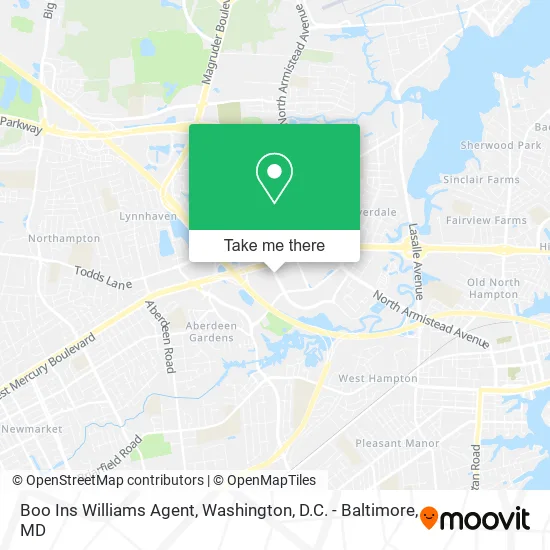 Boo Ins Williams Agent map