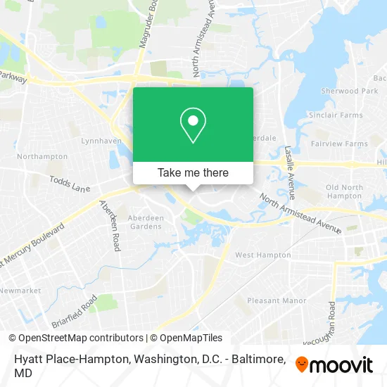 Hyatt Place-Hampton map