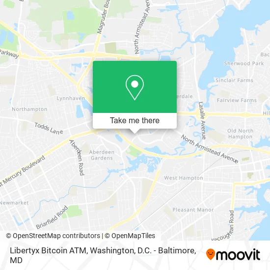 Libertyx Bitcoin ATM map