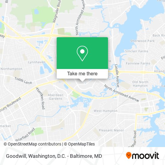 Goodwill map
