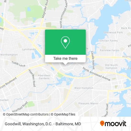 Goodwill map