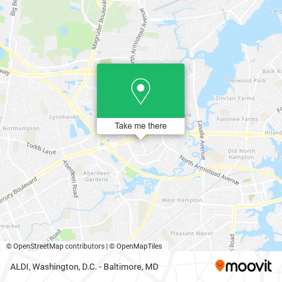 ALDI map
