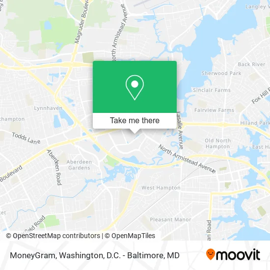 MoneyGram map