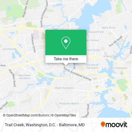Trail Creek map