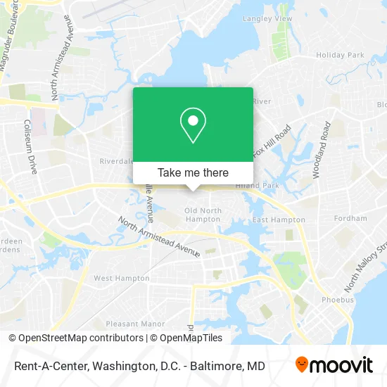 Rent-A-Center map