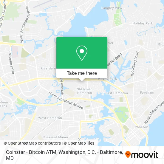 Coinstar - Bitcoin ATM map