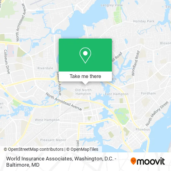 World Insurance Associates map