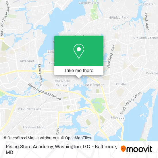 Rising Stars Academy map