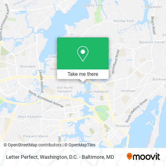 Letter Perfect map