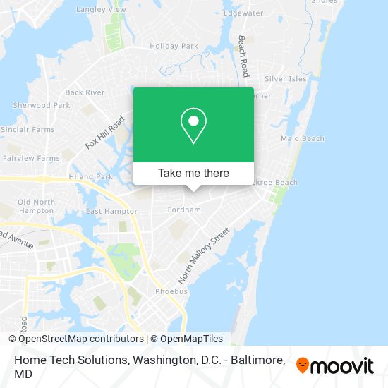 Home Tech Solutions map