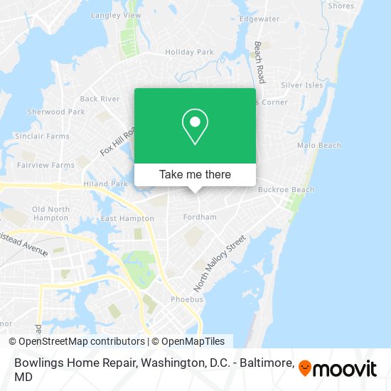 Bowlings Home Repair map