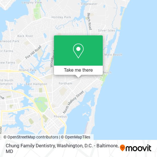 Mapa de Chung Family Dentistry