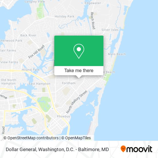 Dollar General map