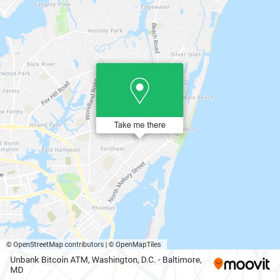 Mapa de Unbank Bitcoin ATM