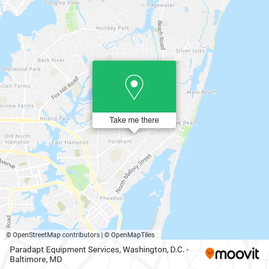 Paradapt Equipment Services map