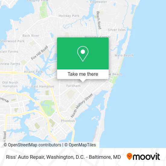 Riss' Auto Repair map