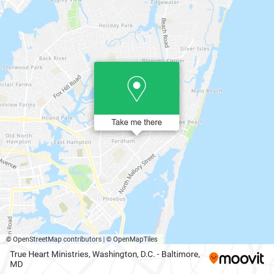 True Heart Ministries map