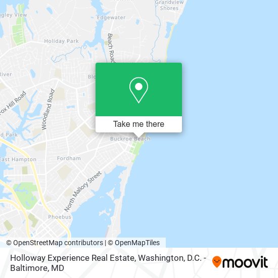 Holloway Experience Real Estate map