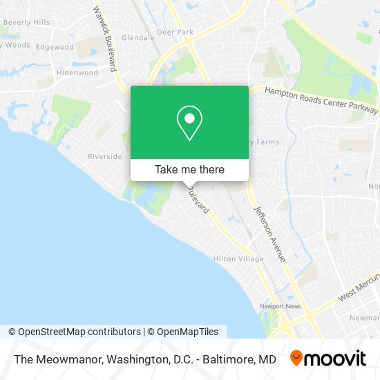 The Meowmanor map
