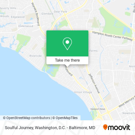 Soulful Journey map