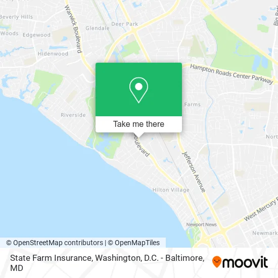State Farm Insurance map