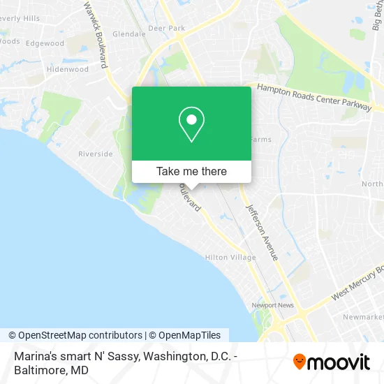 Mapa de Marina's smart N' Sassy