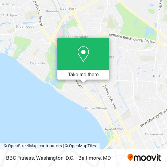 BBC Fitness map