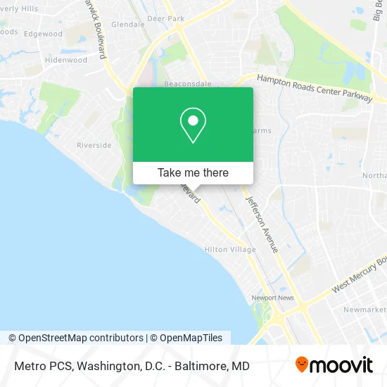 Mapa de Metro PCS