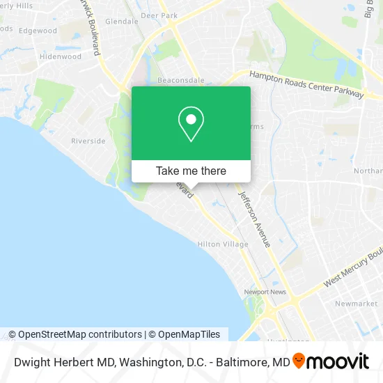 Mapa de Dwight Herbert MD