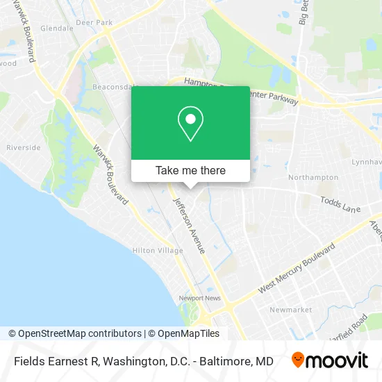 Fields Earnest R map