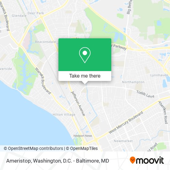 Mapa de Ameristop